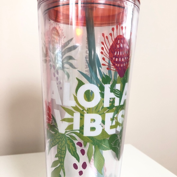 NWT Starbucks Aloha Vibes Tumbler Venti LIMITED EDITION HAWAII EXCLUSIVE - Picture 3 of 4